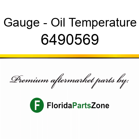 Gauge - Oil Temperature 6490569