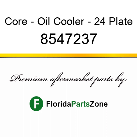 Core - Oil Cooler - 24 Plate 8547237