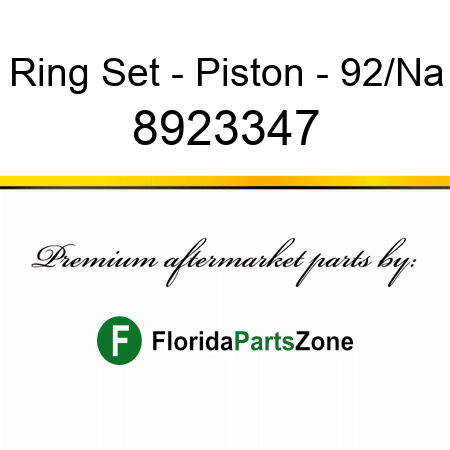Ring Set - Piston - 92/Na 8923347