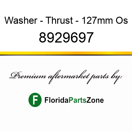 Washer - Thrust - 127mm Os 8929697