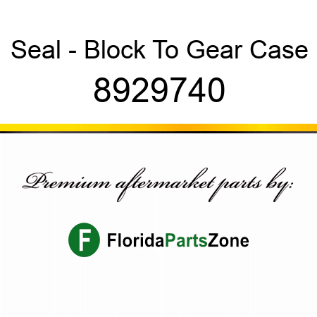Seal - Block To Gear Case 8929740