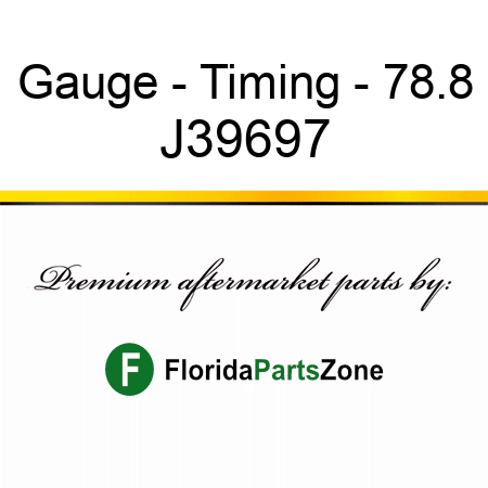 Gauge - Timing - 78.8 J39697