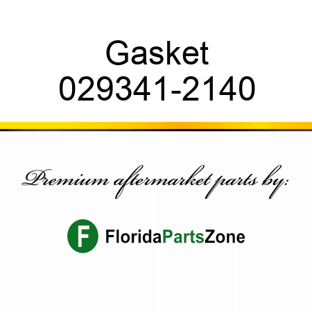 Gasket 029341-2140