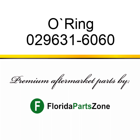 O`Ring 029631-6060