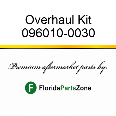 Overhaul Kit 096010-0030