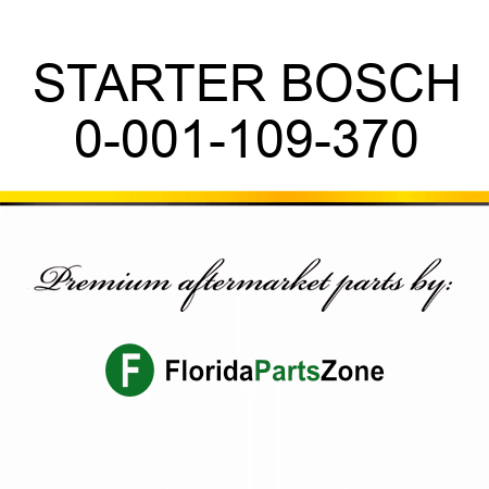 STARTER BOSCH 0-001-109-370