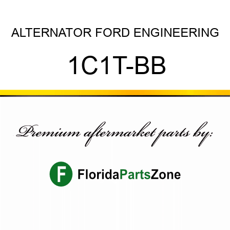 ALTERNATOR FORD ENGINEERING 1C1T-BB