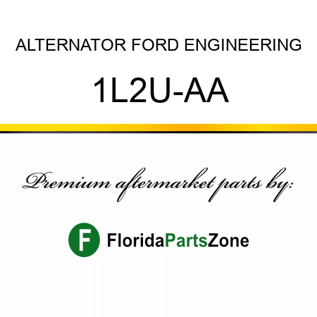 ALTERNATOR FORD ENGINEERING 1L2U-AA