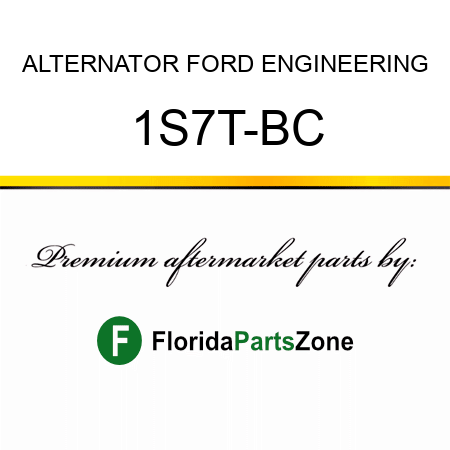 ALTERNATOR FORD ENGINEERING 1S7T-BC