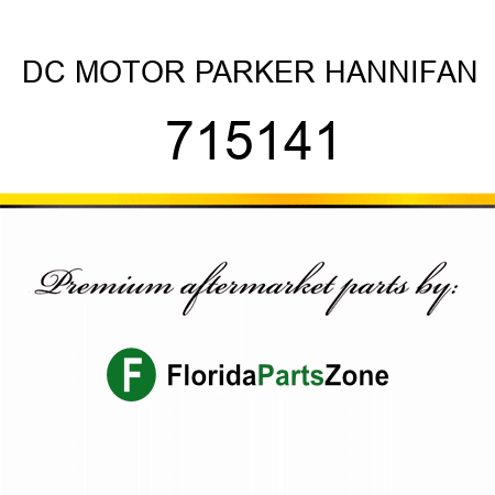 DC MOTOR PARKER HANNIFAN 715141