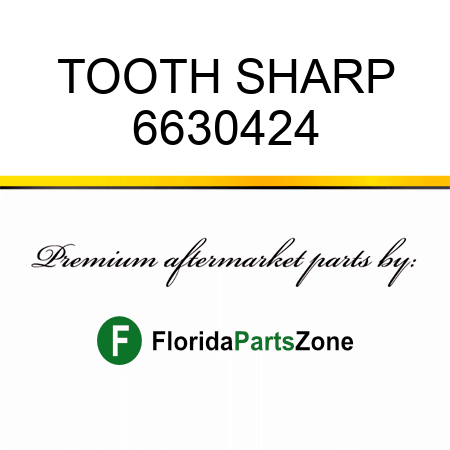 TOOTH SHARP 6630424