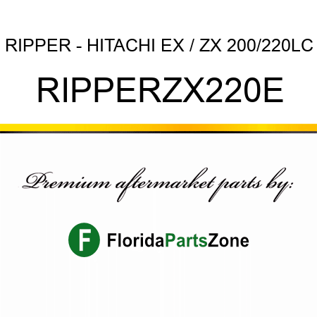 RIPPER - HITACHI EX / ZX 200/220LC RIPPERZX220E