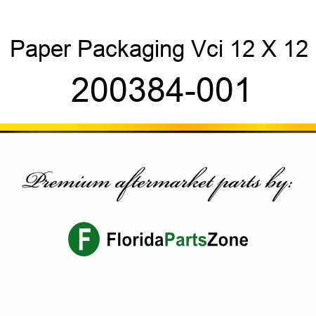 Paper, Packaging, Vci, 12 X 12 200384-001