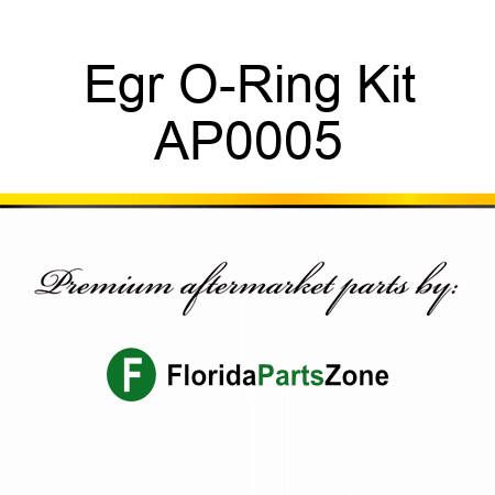 Egr O-Ring Kit AP0005