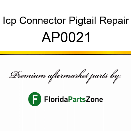 Icp Connector Pigtail Repair AP0021
