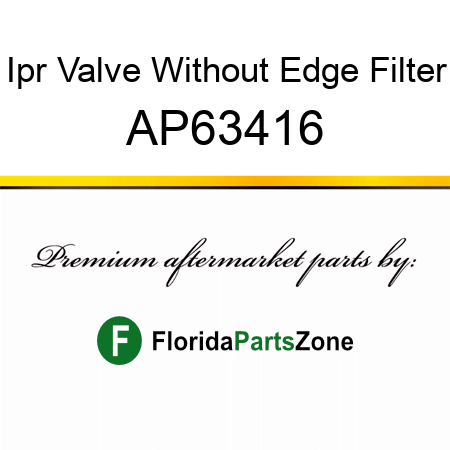 Ipr Valve Without Edge Filter AP63416