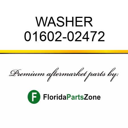 WASHER 01602-02472