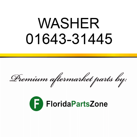 WASHER 01643-31445