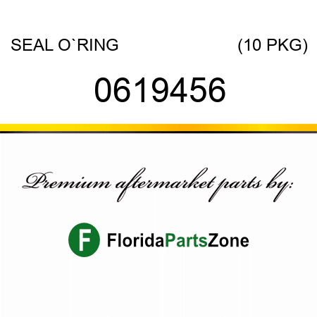 SEAL, O`RING                        (10 PKG) 0619456