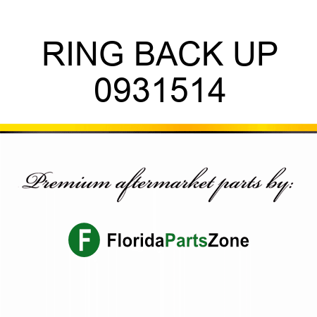 RING, BACK UP 0931514