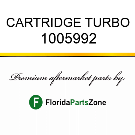 CARTRIDGE, TURBO 1005992