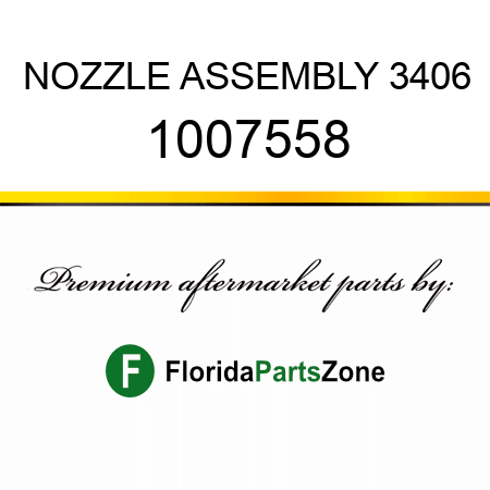 NOZZLE ASSEMBLY 3406 1007558