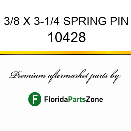 3/8 X 3-1/4 SPRING PIN 10428