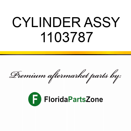 CYLINDER ASSY 1103787