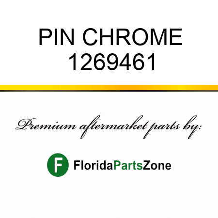 PIN, CHROME 1269461