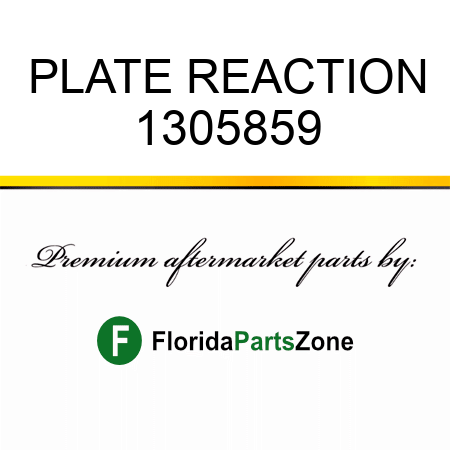 PLATE, REACTION 1305859