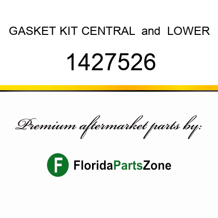 GASKET KIT, CENTRAL & LOWER 1427526