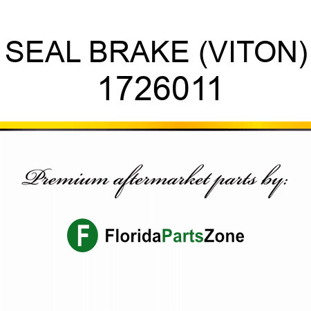 SEAL, BRAKE (VITON) 1726011