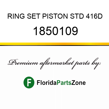 RING SET, PISTON STD 416D 1850109