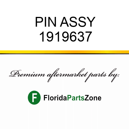 PIN ASSY 1919637