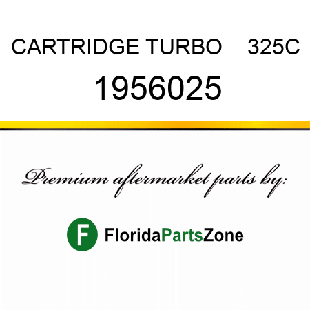 CARTRIDGE, TURBO    325C 1956025