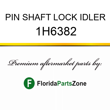 PIN, SHAFT LOCK IDLER 1H6382