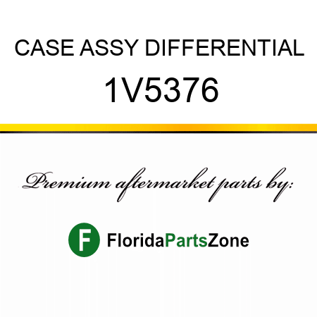 CASE ASSY, DIFFERENTIAL 1V5376