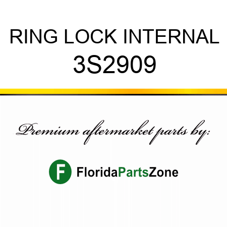 RING, LOCK INTERNAL 3S2909