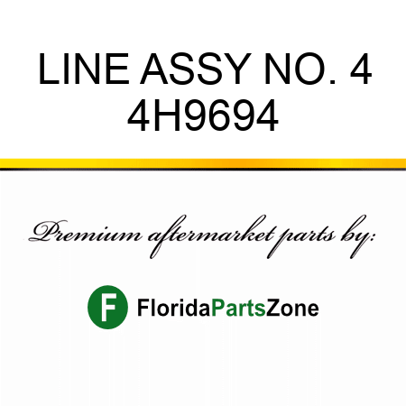 LINE ASSY NO. 4 4H9694