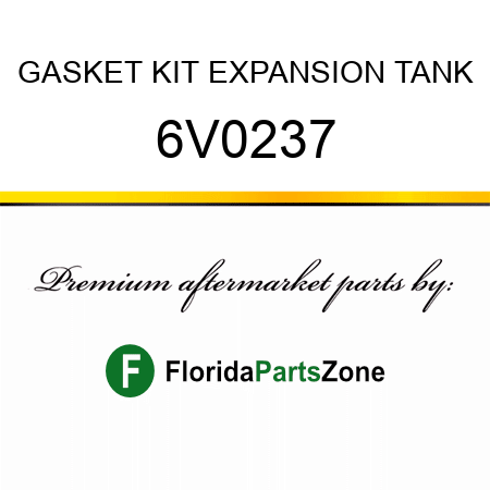 GASKET KIT, EXPANSION TANK 6V0237