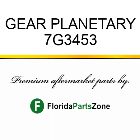 GEAR, PLANETARY 7G3453