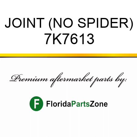 JOINT (NO SPIDER) 7K7613
