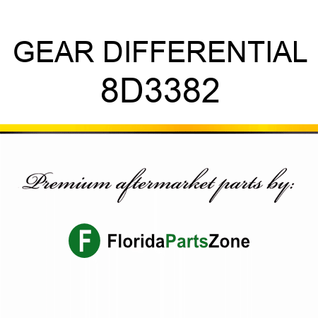GEAR, DIFFERENTIAL 8D3382