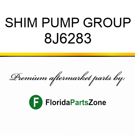 SHIM, PUMP GROUP 8J6283