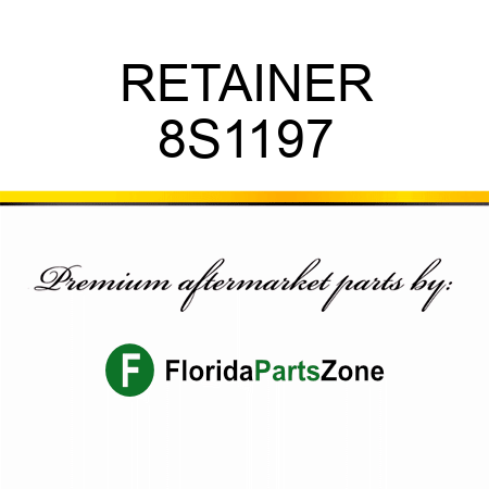 RETAINER 8S1197