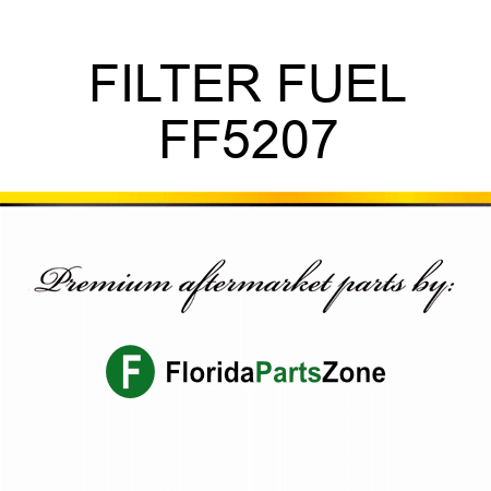 FILTER, FUEL FF5207