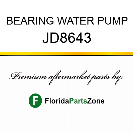 BEARING, WATER PUMP JD8643