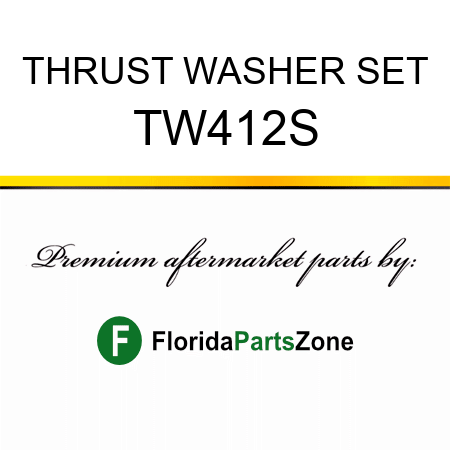THRUST WASHER SET TW412S