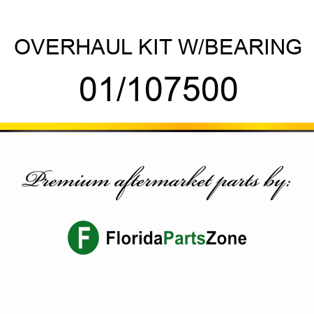 OVERHAUL KIT W/BEARING 01/107500