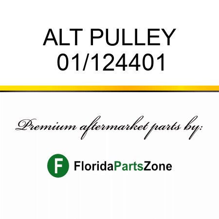 ALT PULLEY 01/124401